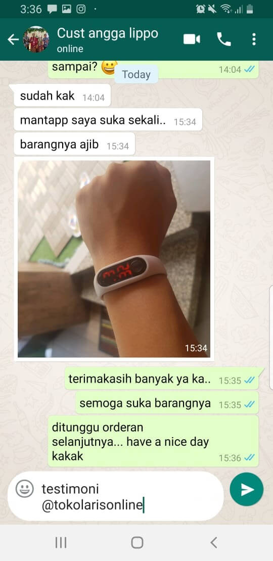 Testimoni Toko Laris